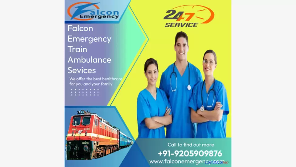 Z$90,000 Falcon Train Ambulance in Guwahati Helps in Arranging Medical Transportation