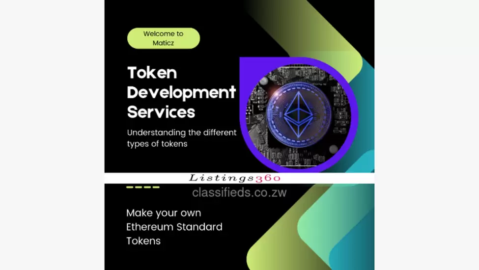 Token development company | create a token within an hour - avenues, harare cbd, harare
