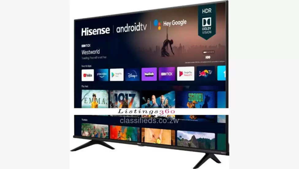 Z$775 Hisense a6 series 4k uhd smart tv (og) 55 inc - harare city centre, harare cbd, harare