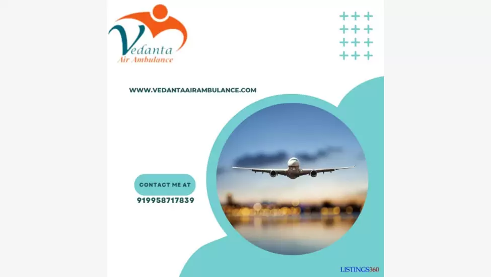 Get speedy patient transfer by vedanta air ambulance service in mumbai